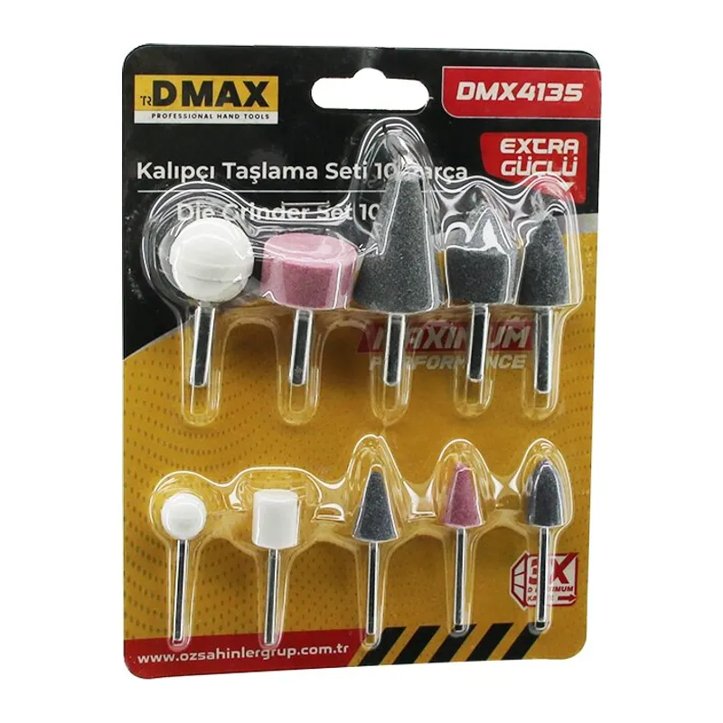 10 PCS KALIPCI TAŞLAMA SETİ TEMİZLEME - PARLATMA - ÇAPAK ALMA - PAS SIYIRMA (5643)