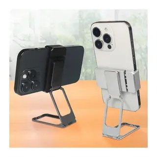 360 derece Dönen Tüm Telefon Tipleri İle Uyumlu Metal Telefon Standı Braket (5643)