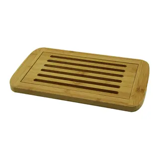 IZGARALI - HAZNELİ AHŞAP BAMBU KESİM PANOSU 21X36CM (5643)