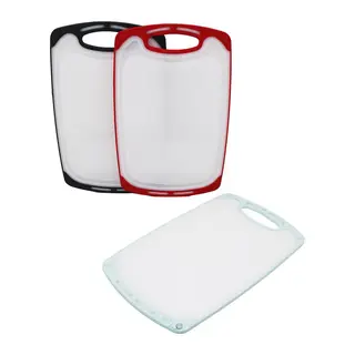 40X24CM BÜYÜK PLASTİK KESİM PANOSU KAYMAZ SİLİKON KENARLIK - 10MM KALINLIK (5643)