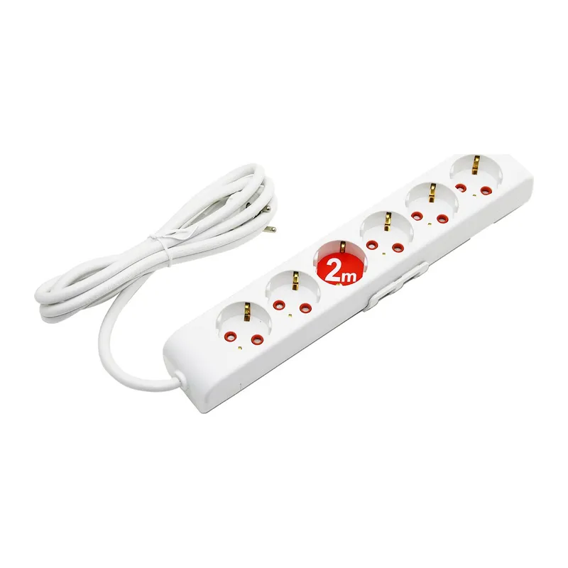 6LI - 2MT UZATMA KABLO - TOPRAKLI GRUP PRİZ (5643)
