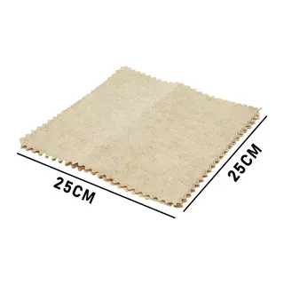 3 PCS 25X25CM YEŞİL LİF KABAK BİTİKİ ÜRETİMİ SAF DOĞAL TEMİZLİK BEZİ (5643)