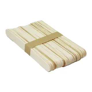 50 PCS NATUREL AHŞAP ELİŞİ ÇUBUK (5643)