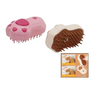 PATİ ŞEKİL- USB ŞARJLIBUHARLI=SU HAZNELİKEDİ- KÖPEK- EVCİL HAYVAN YIKAMAFIRÇASI (5643)