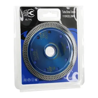 TURBO ELMAS MERMER KESİCİ DİSK 115MMX22.2MM İNCE HASSAS TESTERE 1.2MM (5643)