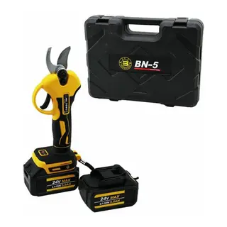 CORDLESS SHEAR YELLOW BN-5 HS-155 ŞARJLI BAĞ MAKASI 2 BATARYA - 24V 5.0AH (5643)