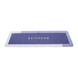 DİKDÖRTGEN DÜZ RENKLİ SU EMİCİ - SİHİRLİ BANYO PASPASI ELASTİK 116 X 37.5CM (5643)