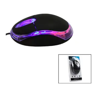 EVEREST KM-6809 KABLOLU USB - IŞIKLI SİYAH OPTİK MOUSE 1200 DPI VAKUMLU AMBALAJ 110CM KABLO (5643)