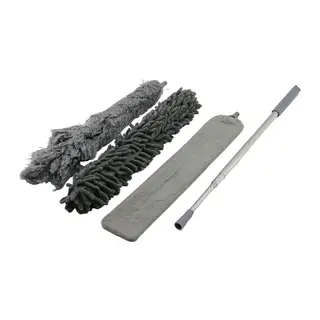 3PCS PÜSKÜL- MAKARNA- DÜZ TOZ ALMA SET ESNEK BAŞLI-43CM UZAYAN SAPLI=43-205CM BRKT-910200 (5643)