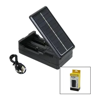 LI-ION CHARGER MS-TYN82 SOLAR - GÜNEŞ ENERJİLİ 2Lİ PİL ŞARJ ALETİ 1200mA (5643)