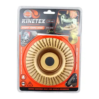 115MM AHŞAP DİSK EĞE TÖRPÜ GOLD (5643)