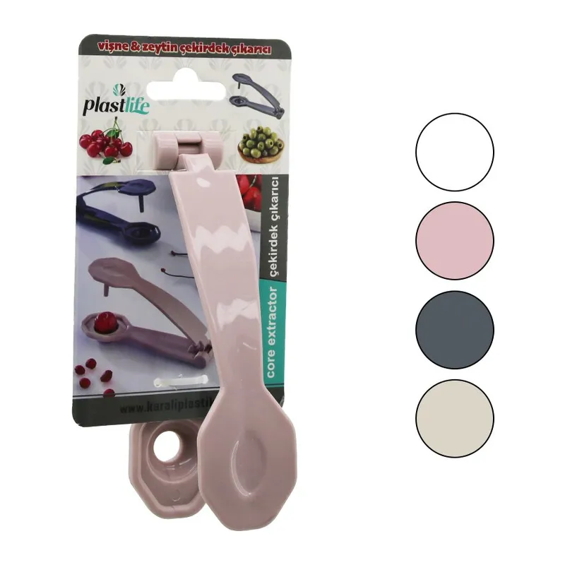 ÇEKİRDEK ÇIKARICI VİŞNE - ZEYTİN VB. RENKLİ PLASTİK (5643)