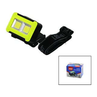 PİLLİ 3W COB LED KAFA LAMBASI FENER 3-KADEME IŞIK AYARI - FLAŞÖR 4.5V 150LÜMEN (5643)