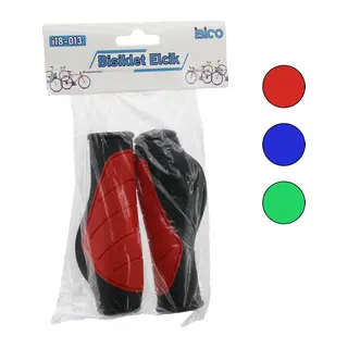 2 PCS SET RENKLİ - SİLİKON BİSİKLET ELCİK (5643)