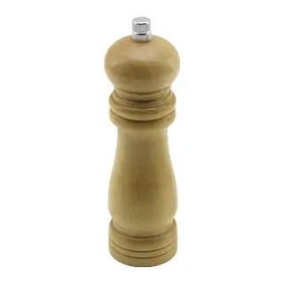 KÜÇÜK= ÇAP: 4.5CM - UZUNLUK: 15CM AHŞAP TUZ - BAHARAT ÖĞÜTÜCÜ (5643)