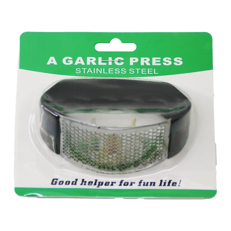 GARLIC PRESS METAL ZIRH MODELİ SARIMSAK EZİCİ PLASTİK TUTAMAÇLI (5643)