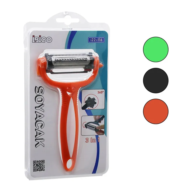 3IN1 METAL SOYACAK PLASTİK SAPLI (5643)