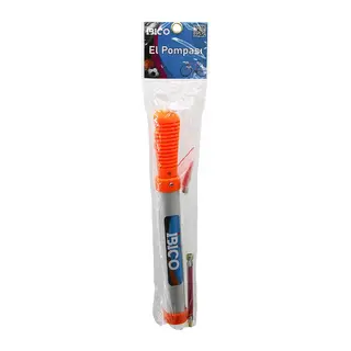 MİNİ EL POMPASI BİSİKLET - TOP 29.5CM METAL ÇUBUK - PLS.GÖVDE - SAP POMPA HORTUM - TOP İĞNE - UÇ (5643)