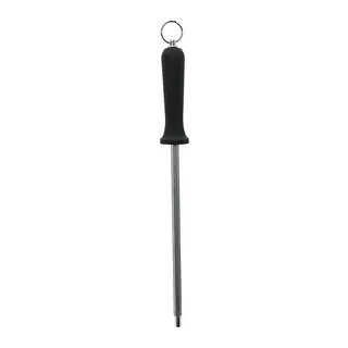 METAL BİLEZİKLİ YUVARLAK MASAT - BIÇAK BİLEME METAL ASMA HALKALI 30CM (5643)