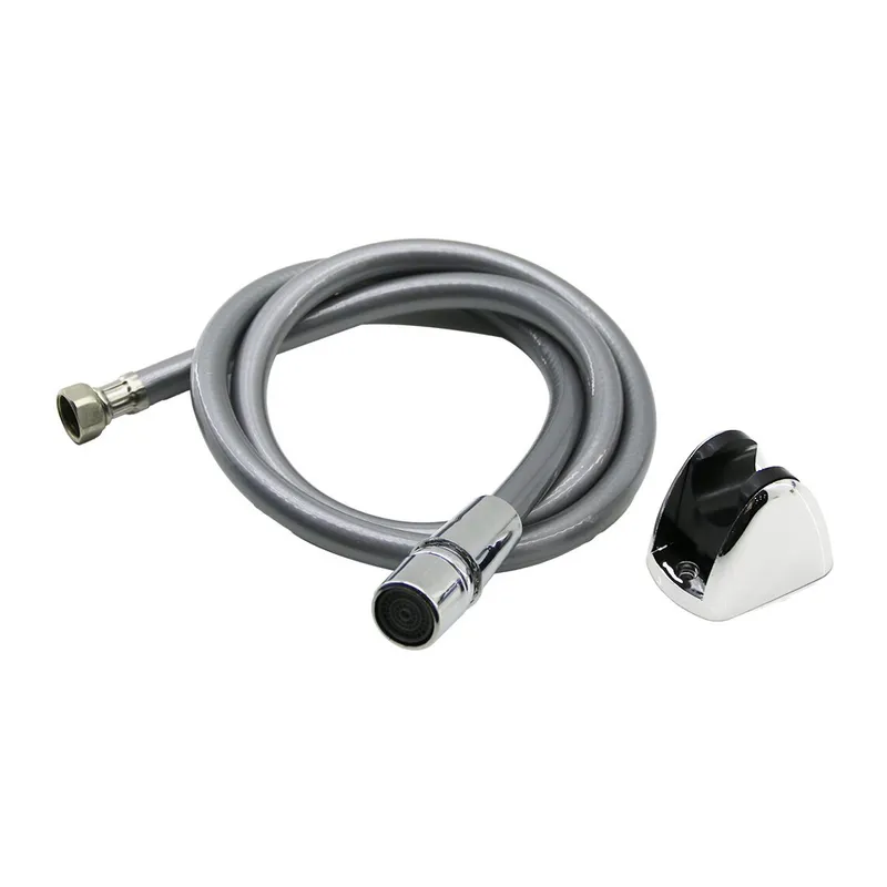 GRİ PLASTİK PERLATÖRLÜ TAHARATMATİK HORTUM 120CM (5643)