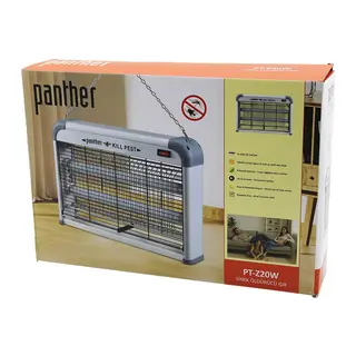 DİKDÖRTGEN MODEL SİNEK ÖLDÜRÜCÜ CIZ MAKİNE 2X10W MASA ÜSTÜ - ASKI HALKALI ETKİ=40M 226X38X7CM V (5643)