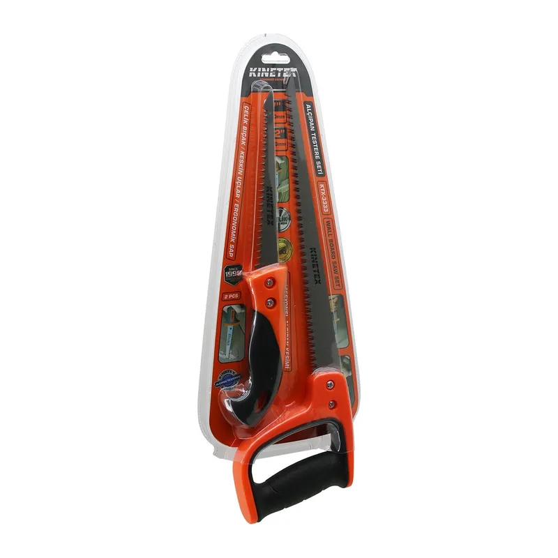 2 PCS ALÇIPAN TESTERE SET PROFESYONEL 7 İNÇ- 170MM - 12 İNÇ- 300MM ÇELİK BIÇAK - ERGONOMİK SAP (5643)