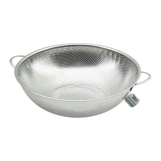 31CM METAL KULPLU ÇELİK SEPET SÜZGEÇ İNCE TEL AYAKLI (5643)