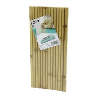 D.GEN DÜZ KANALLI ÇİFT TARAF=DÜZ - KANALLI AHŞAP BAMBU SERVİS SUNUM TAHTASI 17 X 39 X 1.5CM (5643)