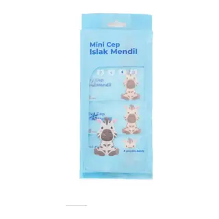Mini Cep Islak Mendil Günlük Pratik 8'li Paket (5643)