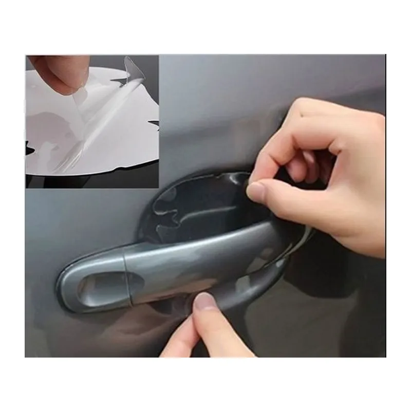 Araba Kapı Kolu Koruyucu Film (4lü Set) (5643)
