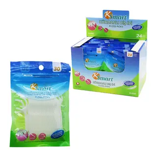 720 ADET POŞETLİ KÜRDANLI DİŞ İPİ = 30PCS X 24 (5643)