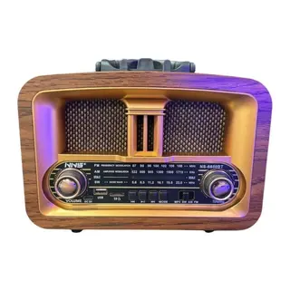 Taşınabilir Klasik AM/FM/SW Retro Ev Radyo USB ile Şarj Olabilen Retro Radyo (5643)