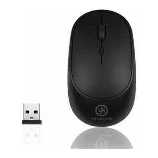 Siyah Renkli Ergonomik Sessiz Kablosuz Mouse – USB Alıcılı, Ofis ve Oyun İçin Konforlu Bilgisayar Faresi MS6310 (5643)