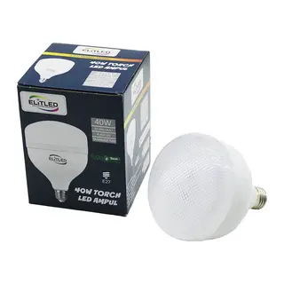 ELİTLED EL-02 12/24 40W TORCH LED BULB AMPUL BEYAZ - 6400K E27 4400 LÜMEN 20.000 SAAT ÖMÜR (5643)