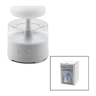 YAĞMUR BULUTU - BT SPEKAER HOPARLÖR 300ML USB ŞARJLI - RENKLİ LEDLİ IŞIK - KUMANDALI HAVA NEMLENDİRİCİ BUHAR MAKİNE - KOKU GİDERİCİ (5643)