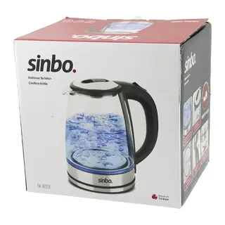 CAM KETTLE SU ISITICISI 1.8LT GİZLİ REZİDANS 360° DÖNEBİLME ÖZELLİK 1850-2200W SK-8029 (5643)
