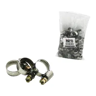 50 ADET 13-19MM METAL HORTUM KELEPÇE TORK AYARLI - AYARLANABİLİR KLİPS (5643)