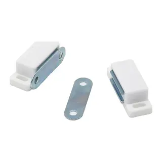 50 ADET BEYAZ 4.5CM MIKNATISLI SİNEKLİK ÇIT ÇIT (5643)