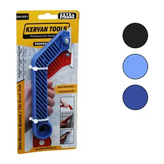 DERZ KAZIYICI ÇİFT -TESTERE AĞIZLI - 2MM ASKILIK DELİKLİ PLASTİK L (5643)