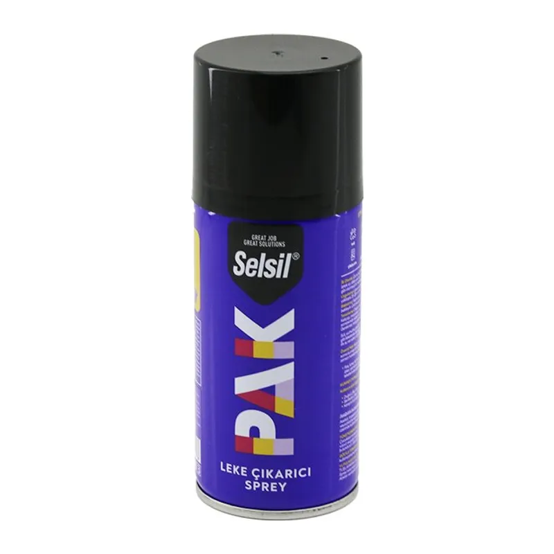 SELSIL PAK KUMAŞ LEKE ÇIKARICI SPREY 150 ML YAĞ - BOYA - MAKYAJ - KATRAN - ÇİMEN - ÇİKOLATA VS. (5643)