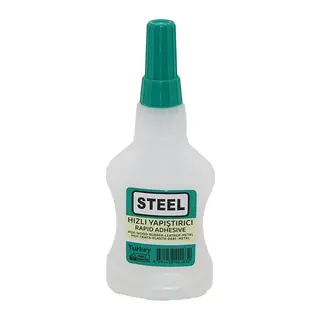 WİNCELL STEEL HIZLI YAPIŞTIRICI 37GR MDF-AHŞAP-METAL-PLASTİK-DERİ (5643)