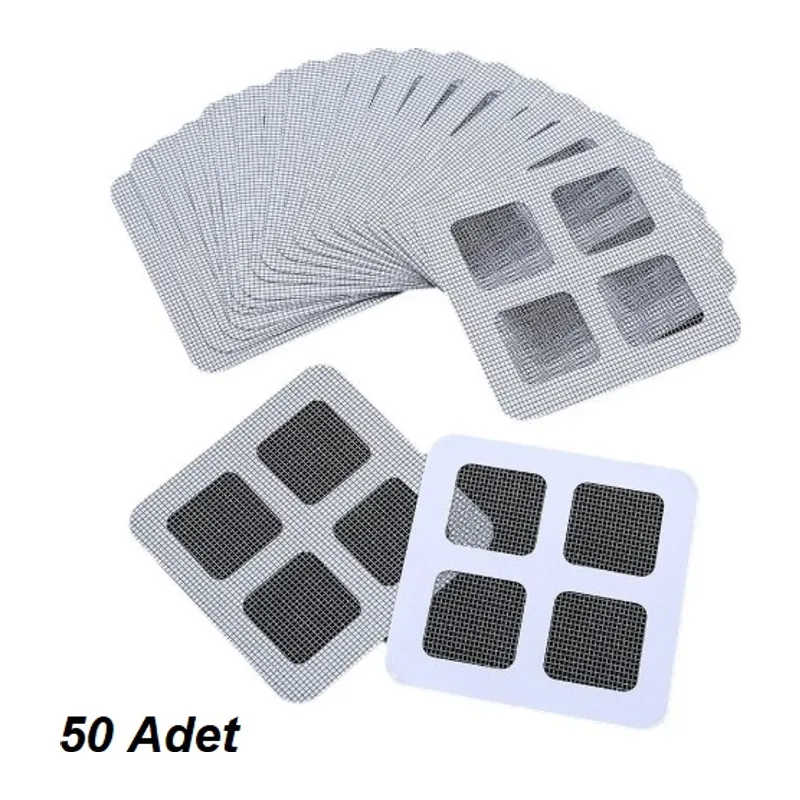 50 Adet Banyo Gider Süzgeci, Sineklik Tamir Kiti (5643)