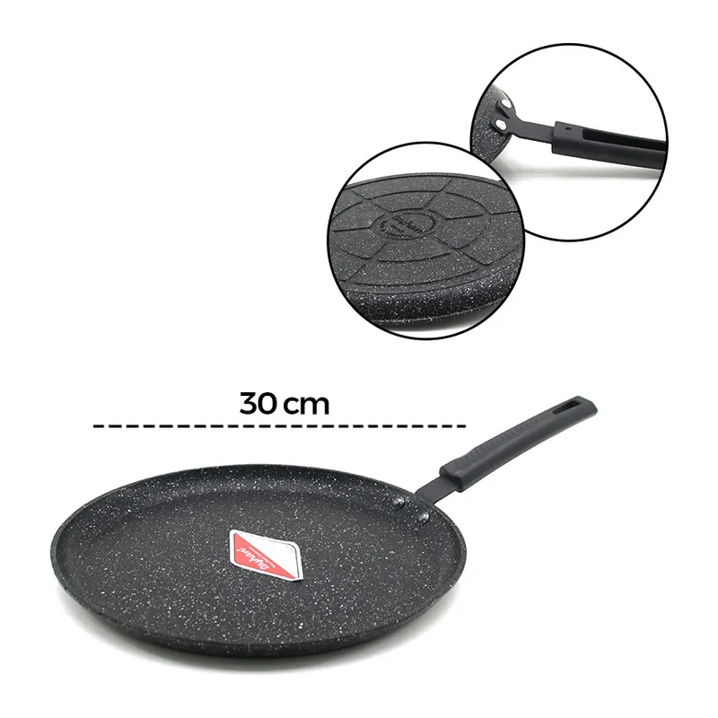 30CM DÖKÜM KREP TAVA (5643)