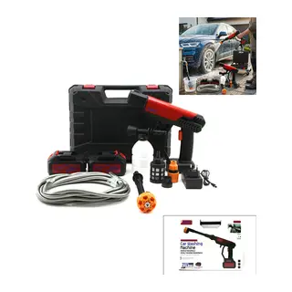 OTO - ARAÇ YIKAMA MAKİNESİ ŞARJLI - YEDEK BATARYALI 135W - 19000 RPM 12000 mAh - 21V 0.62bar A-130 (5643)