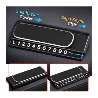 Kayar Kapaklı Torpido Üstü Fosforlu Numaratör (5643)