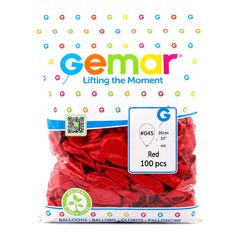 İÇ MEKAN - KIRMIZI BALON 10 INC - 26CM - 100PCS (5643)