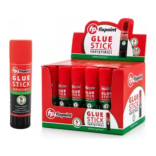 24 ADET 9GR STICK YAPIŞTIRICI SOLVENT İÇERMEZ YIKANABİLİR KOLAY UYGULAMA KAĞIT - KARTON YAPIŞTIRICI STİCK (5643)