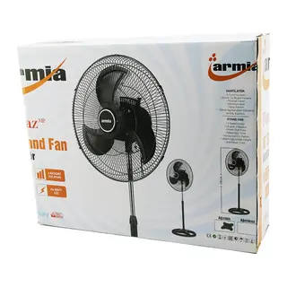 18 İNÇ SANAYİ VANTİLATÖR 3 METAL KANAT: ÇAP:56CM - Y: 140CM - 3 KADEME HIZ 80W (5643)