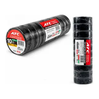 10 ADET LÜX SİYAH PVC İZOLASYON ELEKTRİK BANDI 0.13X19X11YDS 10MM - 1 PAKET GÖNDERİLİR - 1 PAKET İÇİNDE 10 ADET BANT VARDIR (5643)