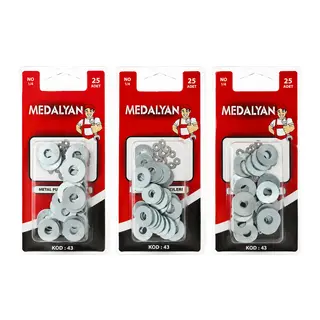 500 ADET 1/4 METAL PUL 12X25PCS (5643)